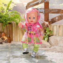 Baby Born Ensemble De Pluie Arc-en-ciel Luxueux Et Branché Pour Poupée De 43 Cm - Zapf Creation