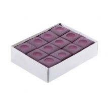 Boite De 12 Craies Pour Queue De Billard - Couleur Prune - 1001jouets