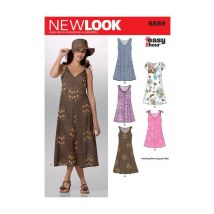 Patron New Look 6889 Robe Taille N°fr 36-46