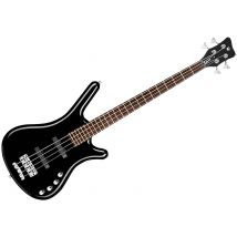 Rockbass Corvette Basic Short Scale 4 String Solid Black High Polish Warwick