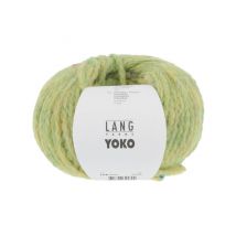 Pelote De Laine Et Alpaga À Tricoter Yoko - Lang Yarns 0044 Vert