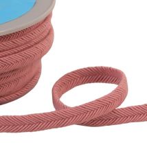 Bobine 20m Double Cordon Fils 10mm Vieux Rose - My mercerie
