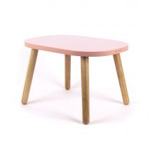 Ma Première Table Enfant Ovaline Rose 1-4 Ans - Pioupiou et Merveilles