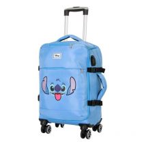 Lilo & Stitch - Valise Stitch Face Blue 55 Cm - K KARACTERMANIA