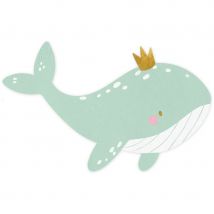 20 Serviettes Baleine - PartyDeco