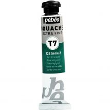 Tube 20ml Peinture Gouache T7 Extra Fine Vert Emeraude Pébéo - Pébéo