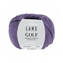 Coton À Tricoter Golf - Lang Yarns - Ppsc 46 Violet