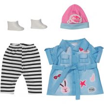 Baby Born Baby Born Deluxe Robe En Jeans Pour Poupées De 43 Cm - Zapf Creation