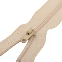 Fermeture Fine Polyester N°2 Couleur Beige Sable - Mediac
