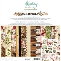 12 Papiers Scrapbooking 30,5 X 30,5 Cm Mintay By Karola Academia - MINTAY
