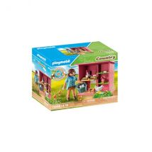 Playmobil Country 71308 Agricultrice Et Poulailler