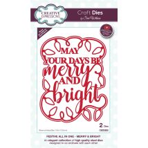 Matrices De Découpe - Cadre Noël - 2 Dies - Creative Expressions - Creative expressions