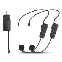 Microphone Sans Fil Uhf Haute Sensibilité Portable Longue Durée 30m Yonis - Yonis