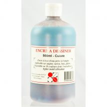 Encre À Dessiner Cuivre 500 Ml - Oz International