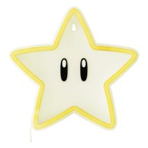 Super Mario - Lampe Murale Led Super Star Neon - Paladone Products