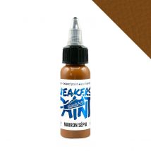 Peinture Textile & Cuir Sneakarts - Marron Sépia 30ml - Chaussure, Vêtement, Sac - Sneakarts