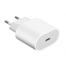 Chargeur Secteur Usb Type C Power Delivery 20w Recharge Rapide Blanc - Avizar