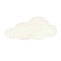 Plaque Décorative Personnalisable - Nuage Blanc - Vintiun