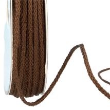 Bobine 30m Cordelière Polyester 2mm Marron Cafe - My mercerie
