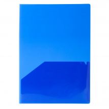 Sachet De 10 Chemises Double Poche Polypropylène Souple 2/10e - A4 Ou A3 - Couleurs Assorties - X 2 - Exacompta