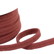 Bobine 20m Double Cordon Fils 10mm Vieux Rose - My mercerie