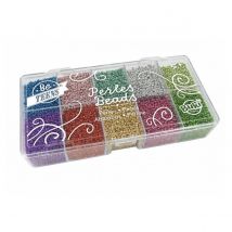 Boite De Perles De Rocaille Metalliques - Style Me Up