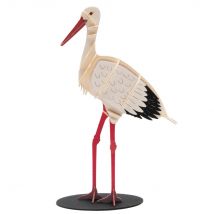Maquette 3d En Papier Cigogne - Fridolin