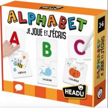 Alphabet – Je Joue Et J Ecris – Jeu Educatif - Headu - Orange - Headu