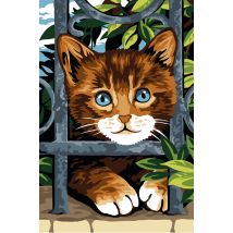 Canevas Seg Les Grilles Du Parc 60 X 40 Cm