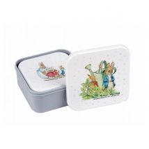 Ensemble De 3 Boîtes À Lunch Pierre Lapin Pour Enfants Et Adultes - Petit Jour