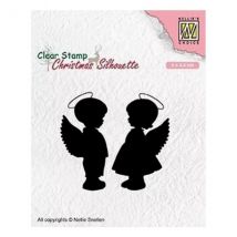 Tampon Transparent Scrapbooking Nellie's Choice Anges 008 - Nellie's Choice