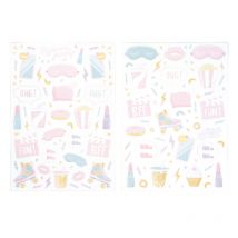 Stickers Pyjama Party - 150pcs - Tim & Puce Factory