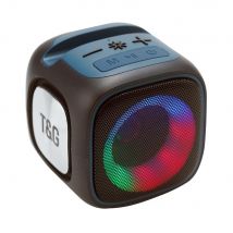 Enceinte Bluetooth Led Portable Son Immersif Tws Autonomie Longue Durée Noir Yonis - Yonis