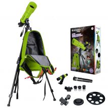 Télescope À Objectif 70/400 Avec Sac À Dos Vert - Bresser