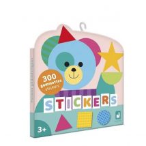 300 Gommettes Formes Geometriques - Jura Toys