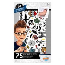 75 Tattoos Lavables Rock - Buki