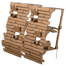 Maquette En Carton Recyclé De Bateau Pirate En Coupe - Mazette, Quelle Maquette!