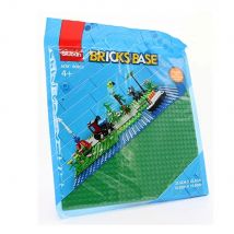 Plaque De Base Briques De Jeux - Verte - Sluban