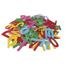 Lettres En Feutre Autocollantes Multicolores - Rayher