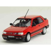 Voiture Miniature De Collection - Norev - Peugeot 309 Gti 1987 - Échelle 1/43 - Vallelunga Red - Monté Métal - Norev