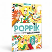 Poster À Colorier Carnaval (dès 5 Ans) - Poppik