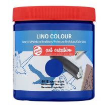 Peinture Pour Linogravure - Bleu Marin - Linoléum - Art Création - 250ml - Talens Art Creation