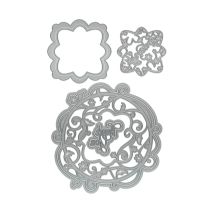 Gabarit De Découpe Pour Machine - M52048 - Fleur Épanouie - Tonic Studios Essentials - Tonic studio