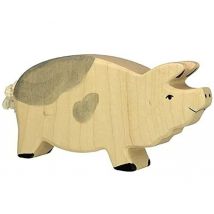 Figurine Truie, Tachetée - Holztiger