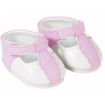 Corolle - T4558c - Chaussures Roses Et Blanches 36 Cm - Accessoire Poupon - Les Classiques (513)