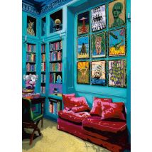 Puzzle 1000 Pièces - Room With Red Sofa - Heye