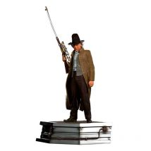 Retour Vers Le Futur Iii - Statuette 1/10 Art Scale Doc Brown 32 Cm - Iron Studios