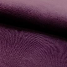 Tissu Velours Milleraies Violet - Au Mètre - Craftine