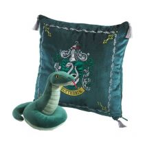 Harry Potter - Oreiller Avec Peluche House Mascot Slytherin - Noble Collection