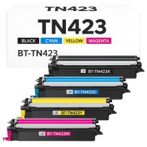 Pack De Cartouches De Toners Compatibles Brother Tn423 Imprimantes Dcp L8410cdw/hl L8260dw/hl L8360cdw/mfc L8690cdw/mfc L8900cdw - Shop-story